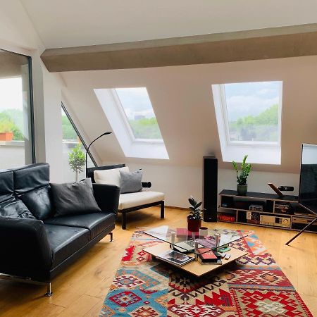 汉诺威Exklusives Penthouse Im Ehemaligen Bunker公寓 外观 照片