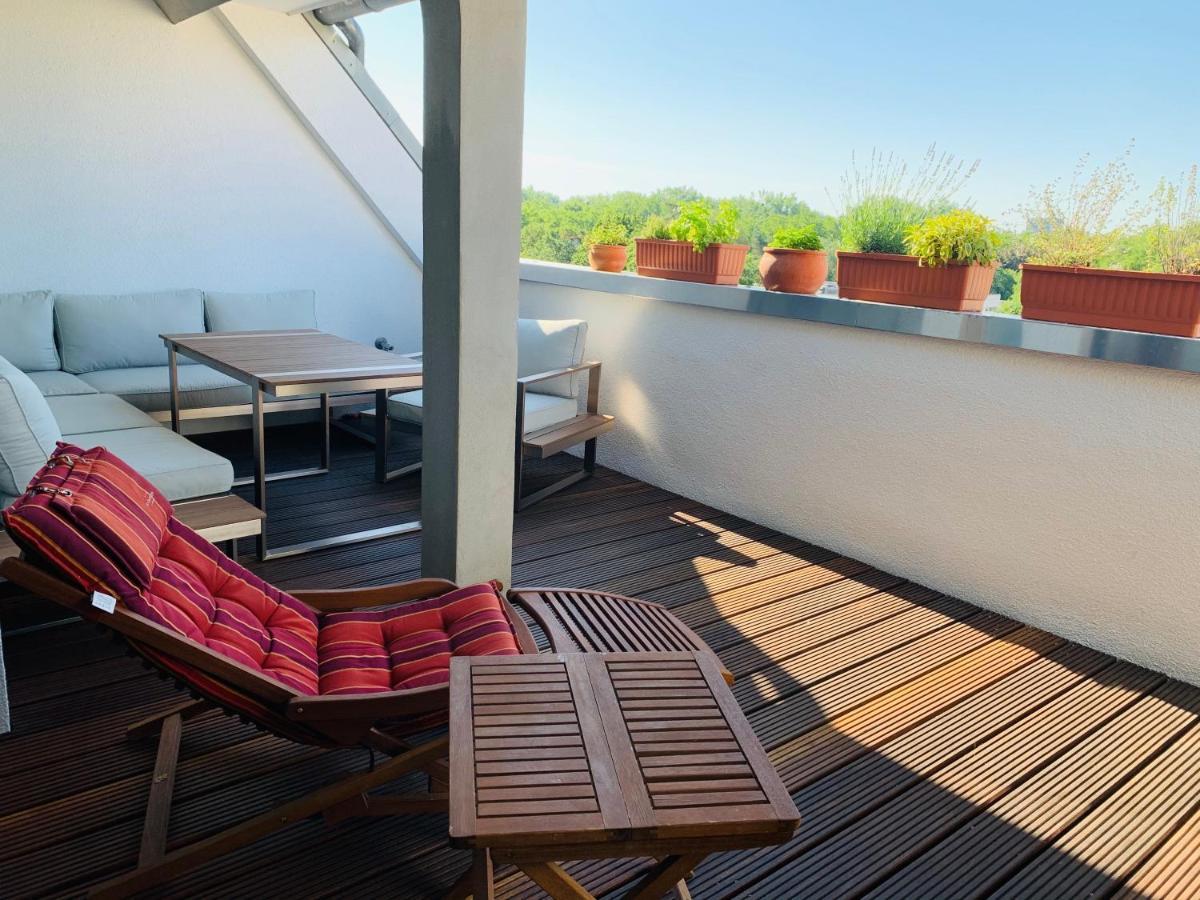 汉诺威Exklusives Penthouse Im Ehemaligen Bunker公寓 外观 照片